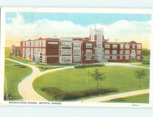 Bent Corner W-Border HIGH SCHOOL Wichita Kansas KS k0465