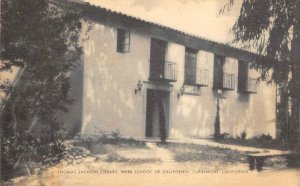 Thomas Jackson Library Webb School of California Claremont 1945 Vintage Postcard