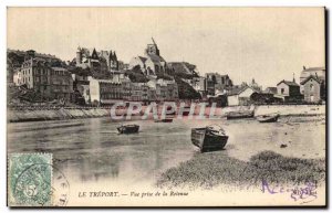 Old Postcard Le Treport View from the Withholding