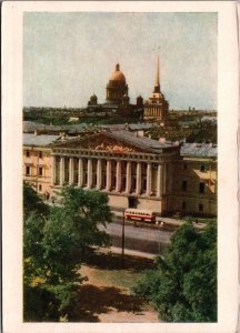 Russia Leningrad The Admiralty St Petersburg Vintage Postcard BS.23