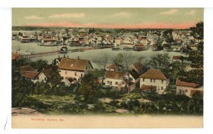 ME - Boothbay Harbor. Bird's Eye View  ca 1906
