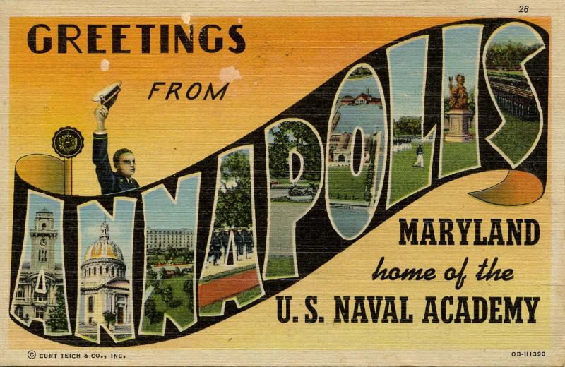 MD - ANNAPOLIS   (Large Letter)