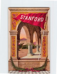Postcard Leland Stanford Jr. University Stanford California USA