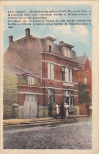 Belgium Beauraing Habitation des enfants Voisin Fernande Gilberte et Albert