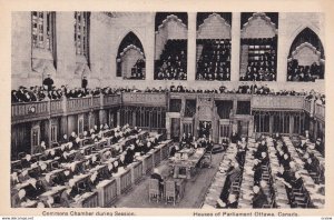 OTTAWA, Ontario, Canada, 1900-1910s; Houses Of Parliament, Commons Chamber Du...