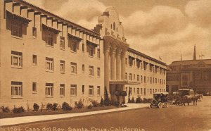 Casa del Rey, Santa Cruz, California ca 1910s Vintage Postcard