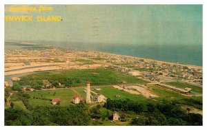 Postcard AERIAL VIEW SCENE State Of Delaware DE AT1446