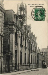 CPA Flers Hotel des Postes FRANCE (1053896)