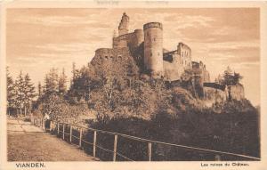 BR40037 les ruines du chateau vianden Luxembourg     Luxembourg