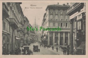 Italy Postcard - Milan / Milano, Corso Vittorio Emanuele RS33936