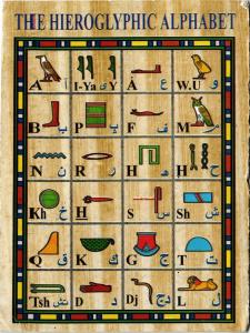 CPM EGYPTE Hieroglyphic Alphabet (343394)