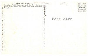 Princcess Helene , Canadian Pacific Passenger and Ferry