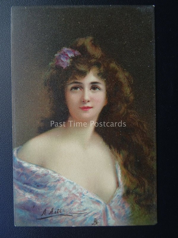 GLADYS After Original Painting by A. ASTI Paris Saloon c1908 by Raphael Tuck