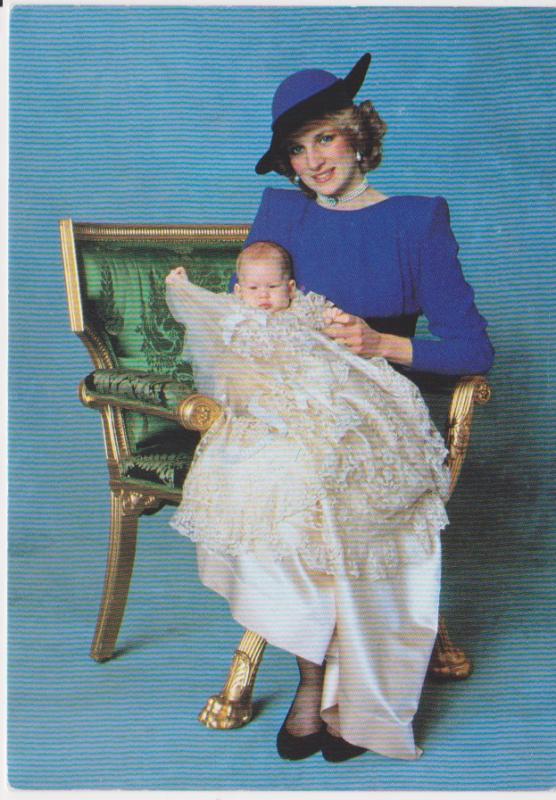 HRH PRINCESS DIANA WITH PRINCE HENRY