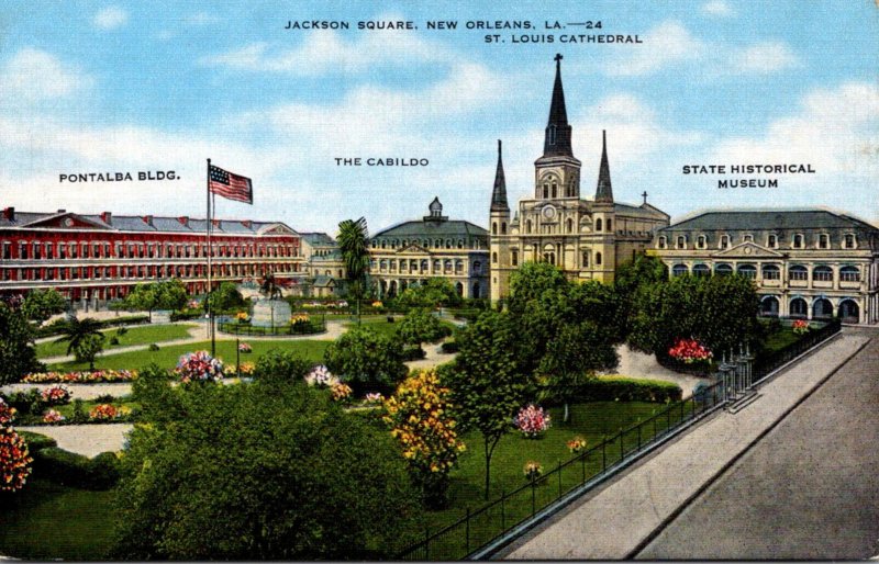 Louisiana New Orleans Jackson Square