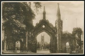 Vintage RPPC Gateway Taymouth Castle Valentine's Scotland