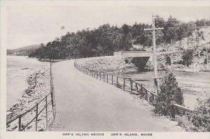 Maine Orrs Island Orrs Island Bridge Albertype