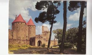 BF22331 carcassonne porte narbonnaise et pont levis france  front/back image