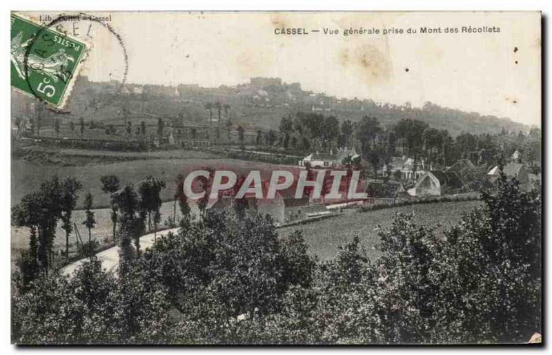 Old Postcard Jack Cassel Vue Generale Du Mont Des Recollets