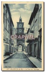 Old Postcard Salon round of & # 39horloge