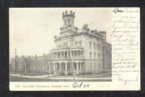 ANAMOSA IOWA STATE PENITENTIARY PRISON VINTAGE POSTCARD 1906 FREEPORT IL KEELER