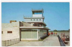 Baer Field Airport Fort Wayne Indiana postcard