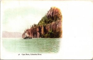 Postcard Oregon Steamer by Cape Horn on the Columbia River UDB ~1905 V194