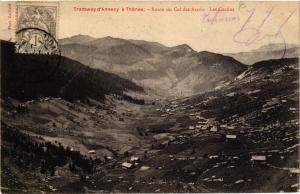 CPA Tramway dANNECY a THONES Route du Col des Aravis-Les Confins (337326)