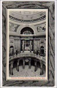 Rotunda, Minnesota State Capitol, St Paul Minn    (crack on finish)