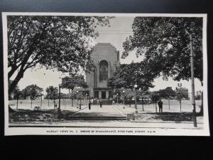 Australia: SYDNEY Shrine of Remembrance, Hyde Park RP PC