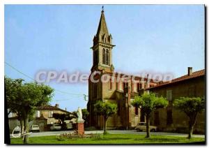 Postcard Modern Tarn et Garonne St Etienne Church Tulmont