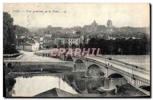 Old Postcard Dax Vue Generale and the Bridge