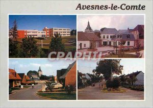 Postcard Modern Avesnes le Comte (Pas de Calais) CEG Mayor Apples Residence R...