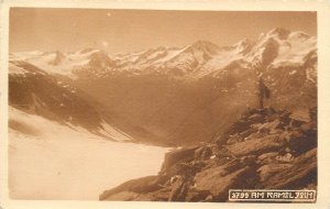 Mountaineering Austria Am Rameljoch Ramolhaus cottage cancel 1921
