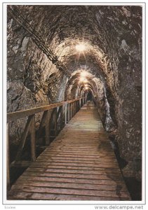 A Tunnel Cut In The Rock Leading To The Water, Water System, MEDIGO, Israel, ...