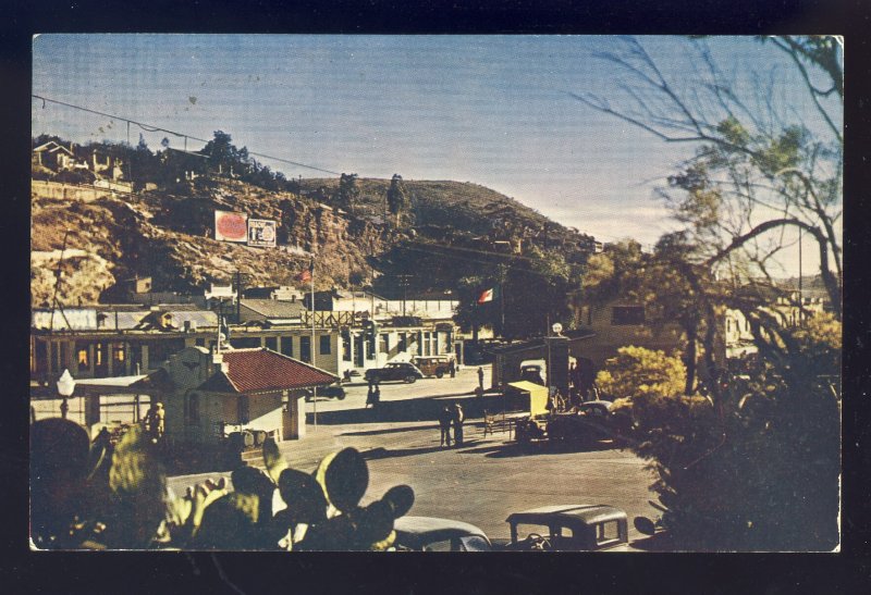 Nogales, Arizona/AZ Postcard,  International Border At Sonora, Mexico