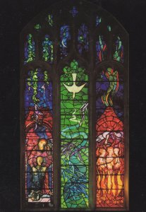 Aldeburgh Suffolk Benjamin Britten 's Memorial Window Postcard