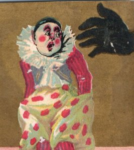 1870s John A Grode Ohio Rhine & Hungarian Wines Scared Clown P75