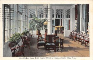 Sun Parlor, Craig Hall South Illinois Avenue Atlantic City NJ 