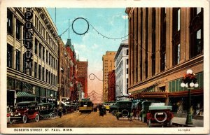 Three Postcards Views of Roberts Street in St. Paul, Minnesota~73