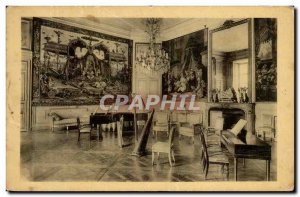 Old Postcard Chateau De Compiegne Tapestry Music Salon Des Gobelins and Beauvais