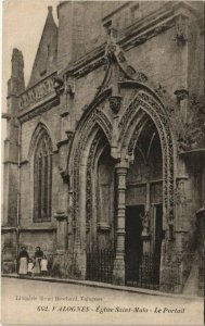 CPA VALOGNES - Église St-Malo (138055)