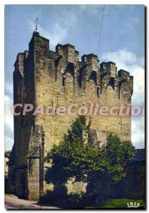 Postcard Modern Rudelle Lot curious fortified church historical monument of t...