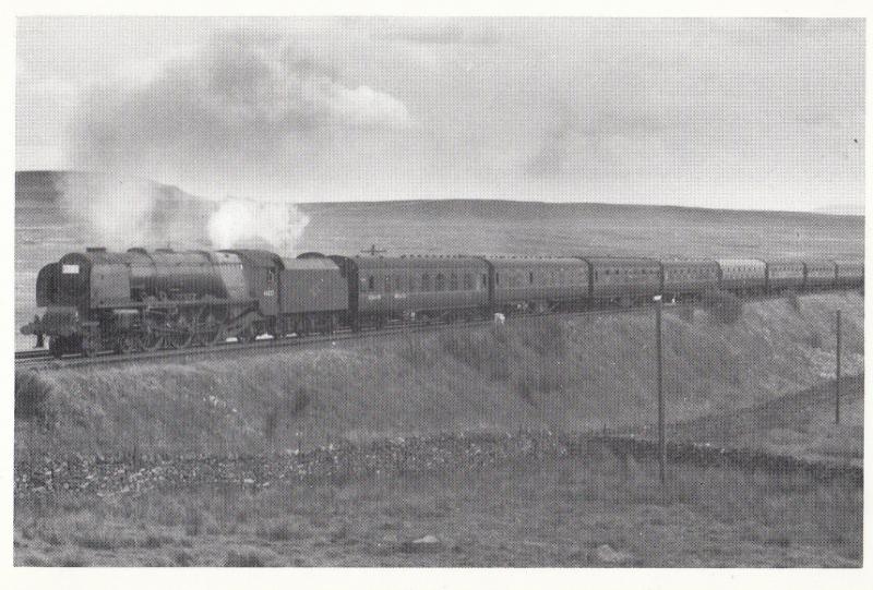 Shap Station in 1960 46227 Duchess Train Carlisle Coach Railway Postcard