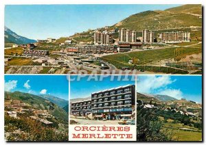 Old Postcard The Hautes Alpes Orcieres Merlette Panoramic view