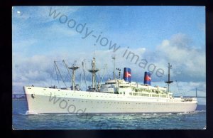 LS3370 - American President Cruise Liner - President Wilson - postcard