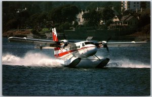 Airplane Air BC/Air Canada Connector DeHavilland DHC-6 Twin Otter 100 Postcard