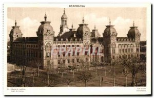 Old Postcard Barcelona Palacio de Justicia