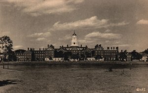 Vintage Postcard Dunster House Harvard University Charles River Massachusetts MA