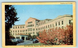 DAYTON, Ohio OH ~ GOOD SAMARITAN HOSPITAL ca 1950s Postcard